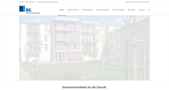 Desktop Screenshot of bg-immobiliengruppe.de